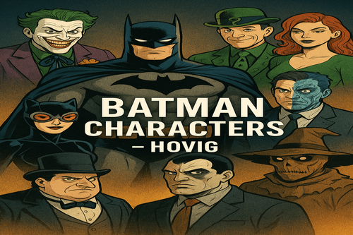 The Ultimate List of Batman Characters and Villains